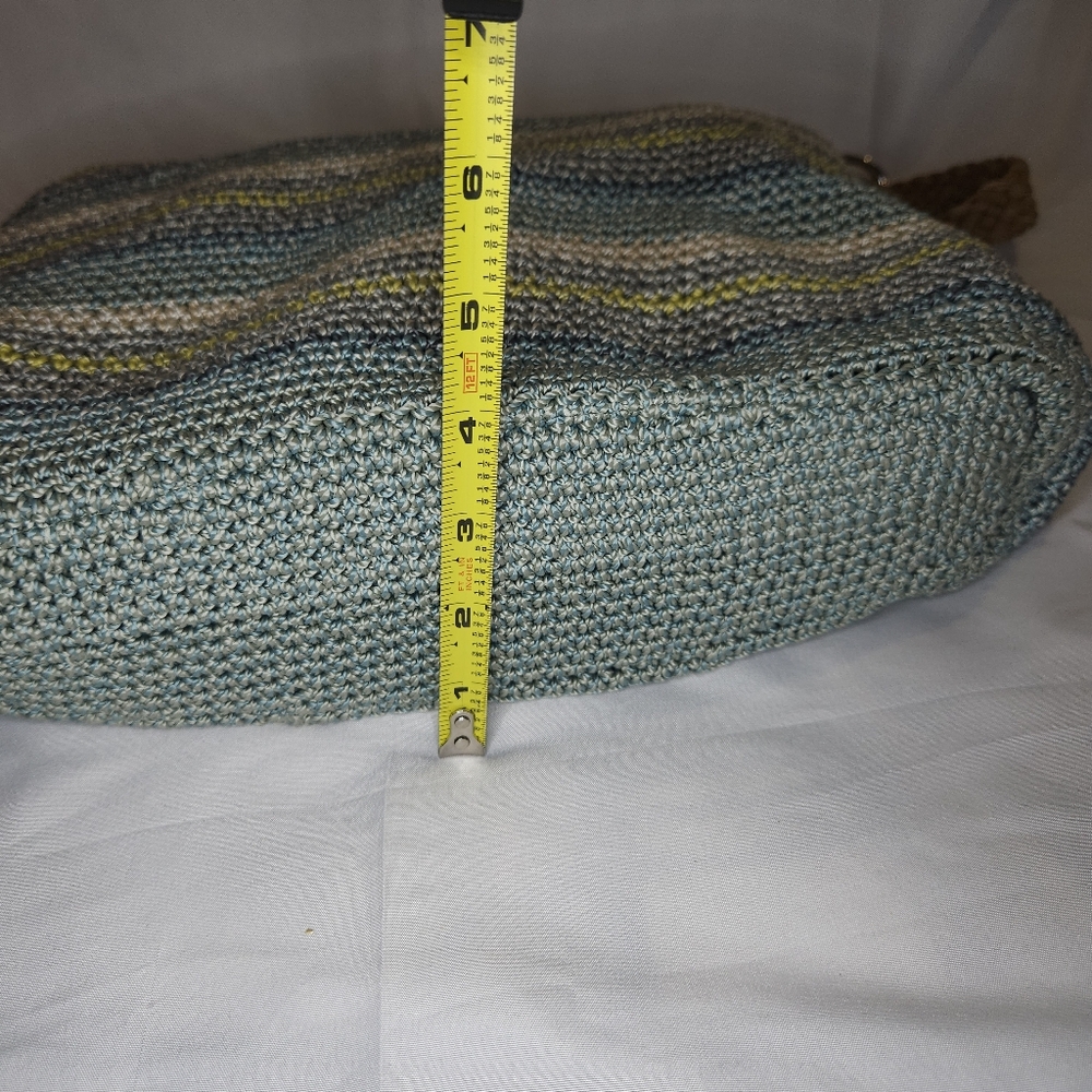 THE SAK Aqua Crean Knit Tote/Shoulder Bag - Picture 10 of 11